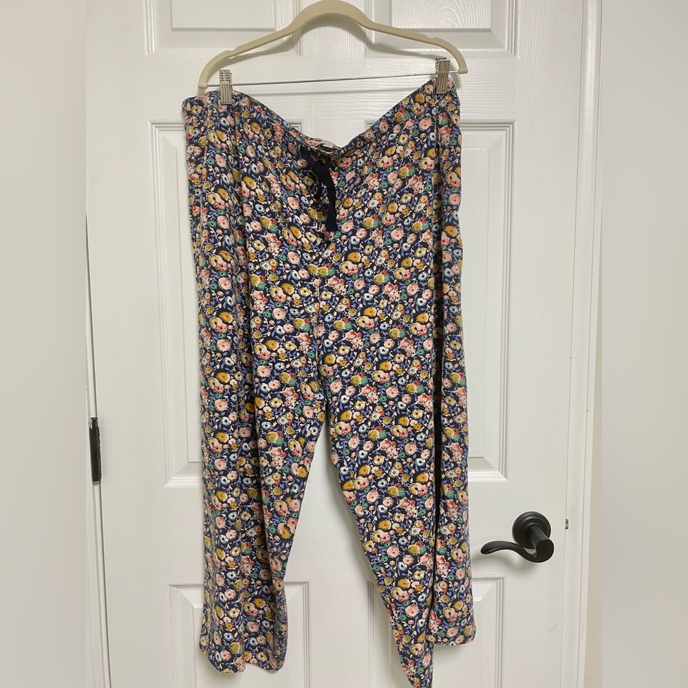 LOFT Womens Floral Print Pajamas